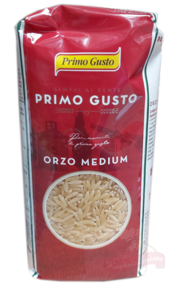 Makaron Orzo z semoliny ( kształt ryżu ) 500g Primo Gusto 
