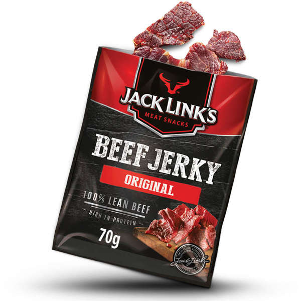 Beef Jerky Original, suszona wołowina 70g Jack Link's