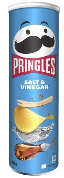 Chipsy, chrupki Pringles Salt&Vinegar 200g