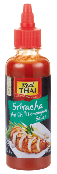 Sos Sriracha Hot Chilli Lemongrass 240ml Real Thai