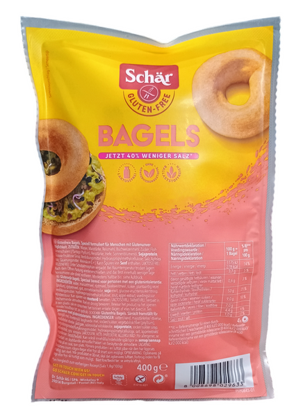 Bułki Bajgle Bagels 400g Schar