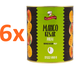 6 x Pulpa mango Kesar 850g Kuchnie Świata