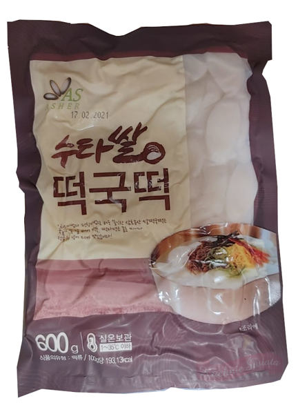 Kluski ryżowe Tteokbokki 600g Kuchnia Koreańska