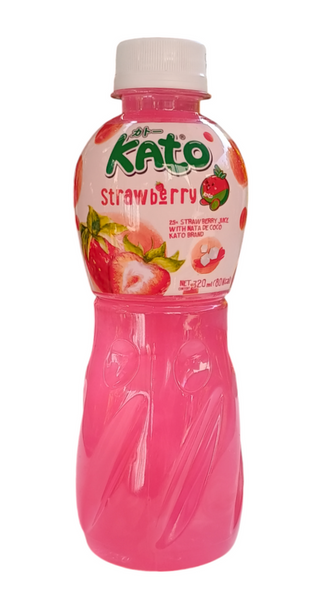 Kato napój truskawkowy z nata de coco 320ml