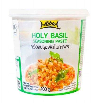 Pasta chili ze "świętą bazylią" Holy Basil 400g Lobo