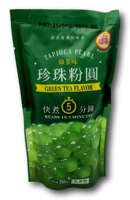 Tapioka perła gruba o smaku zielonej herbaty, do Bubble Tea 250g