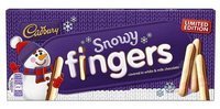 Ciasteczka Snowy Fingers 115g Cadbury 