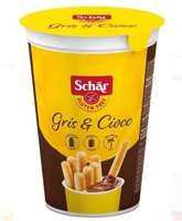 Gris&Ciocc, paluszki z czekoladą 52g Schar