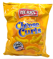Chrupki Cheese Curls 113g Herr's TERMIN PRZYDATNOŚCI 02-12-2023