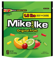 Cukierki owocowe do żucia, Mike and Ike Original Fruits 816g