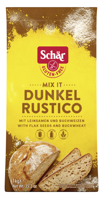 10 x Mix It Dunkel Rustico, mąka do wypieku chleba razowego 1kg Schar