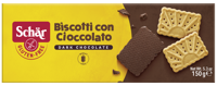 Biscotti con Cioccolato, herbatniki z gorzką czekoladą 150g Schar