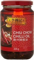 Olej przyprawowy ostry, Chiu Chow Chilli Oil 335ml LKK 