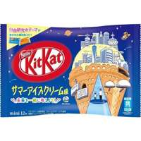 Kit Kat Summer Ice Cream, mini wafelki o smaku lodów waniliowych 118,8g Nestle