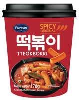 Kluski ryżowe Tteokbokki Spicy, instant 178g Fureun
