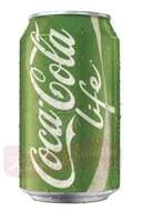 Coca Cola Life 330ml stewia, 40% mniej kalorii