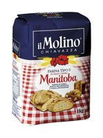 Mąka pszenna Manitoba 1kg ilMolino Chiavazza
