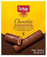 Chocolix, batoniki czekoladowe 110g (5x22g) Schar