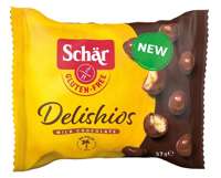 Chrupki  bezglutenowe w czekoladzie Delishios  37g Schar