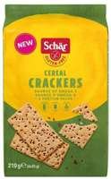 Krakersy zbożowe, cereal crackers 210g Schar 