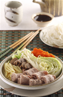 Sukiyaki z rostbefu