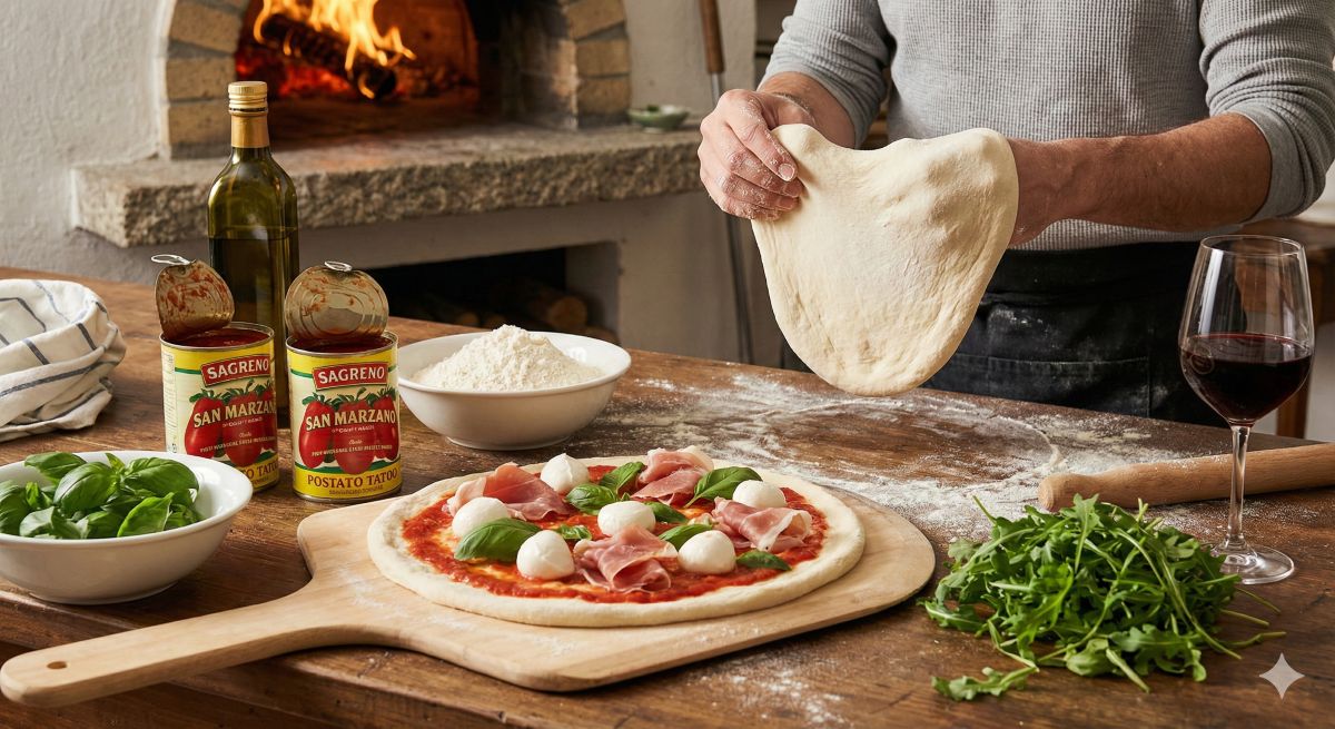 Jak przygotować domową pizzę z oryginalnymi włoskimi składnikami?