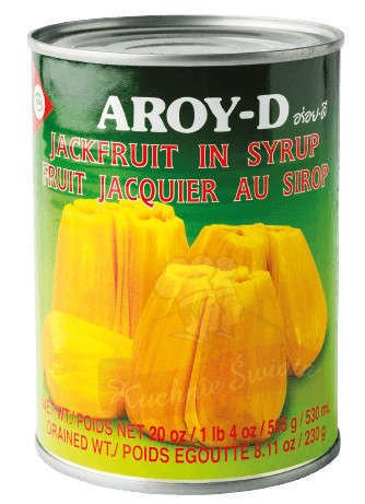 Jackfruit, chlebowiec w syropie 565g Aroy-D 