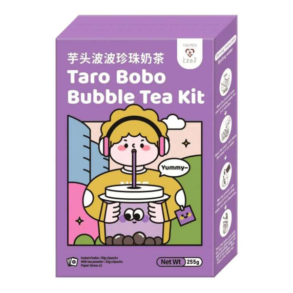 Napój Bubble Tea Taro Kit 255g Tokimeki