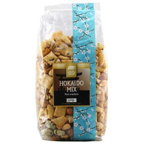 Krakersy ryżowe Hokaido Mix 350g Golden Turtle 