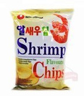 Chipsy, prażynki o smaku krewetkowym 75g Nongshim TERMIN PRZYDATNOŚCI 8-05-2025