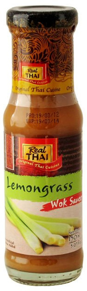 Sos trawa cytrynowa do Woka 150ml Real Thai 