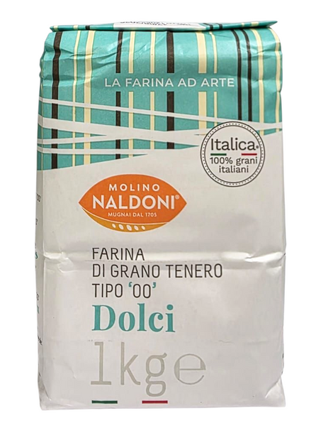 Mąka pszenna Tipo 00 Dolci, 1kg Naldoni