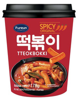 Kluski ryżowe Tteokbokki Spicy, instant 178g Fureun