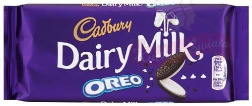 Czekolada Dairy Milk Oreo 120g Cadbury 