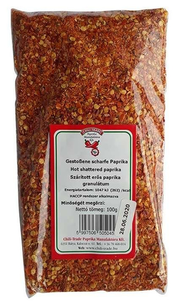 Papryka pikantna, kruszona 100g Chili Trade