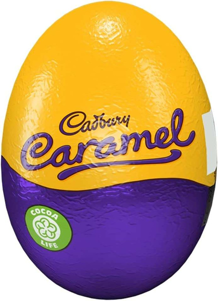 Czekoladowe jajko, Caramel Eggs 40g Cadbury