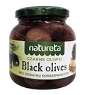 Oliwki czarne z pestką, Kalamata 290g Natureta