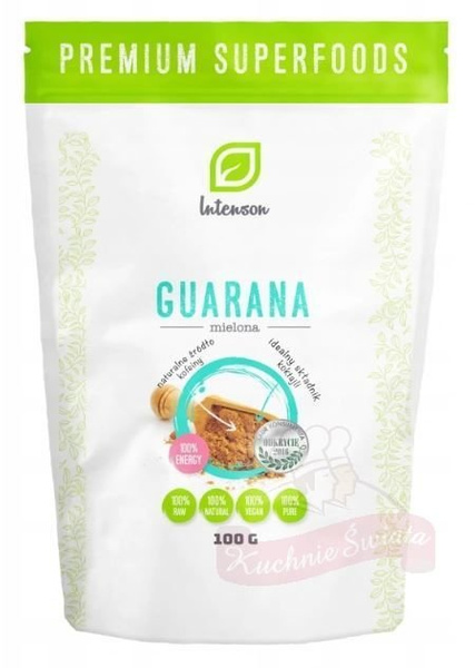 Guarana mielona 100g Intenson TERMIN PRZYDATNOŚCI 31-03-2024