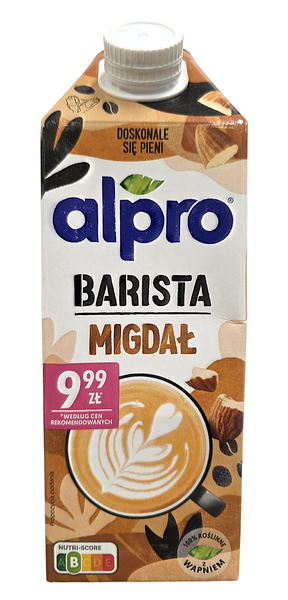 Napój migdałowy Alpro Barista do kawy 750ml