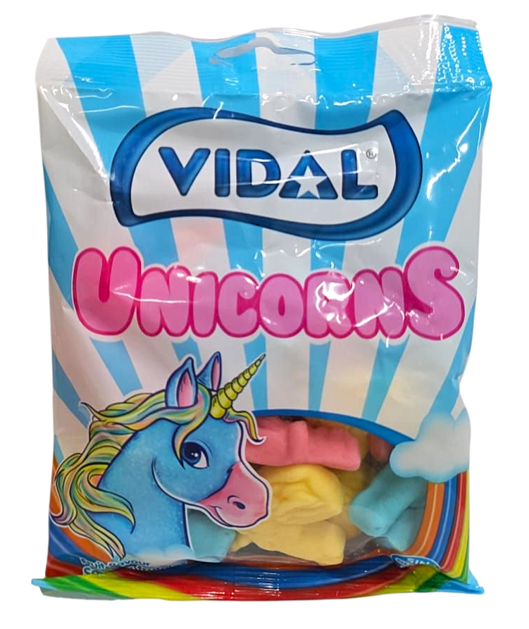 Żelki Unicorns 90g Vidal Żelki jednorożce