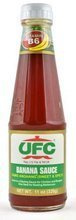 Sos bananowy, ketchup bananowy 320g UFC