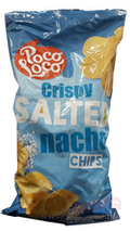 Tortilla chips, Crispy Salted Nacho, solone, okrągłe 450g Poco Loco