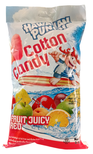  Wata cukrowa Hawaiian Punch Cotton Candy 88g   TERMIN PRZYDATNOŚCI 22-11-2023