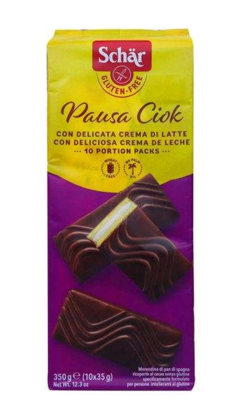 Pausa Ciok, torcik biszkoptowy 350g (10x35g) Schar 