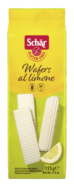 Wafelki cytrynowe, Wafers al limone 125g Schar