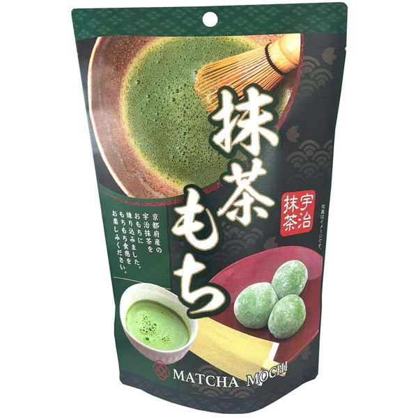 Mochi Matcha Rice cake, ciastka z ryżu kleistego 130g Seiki