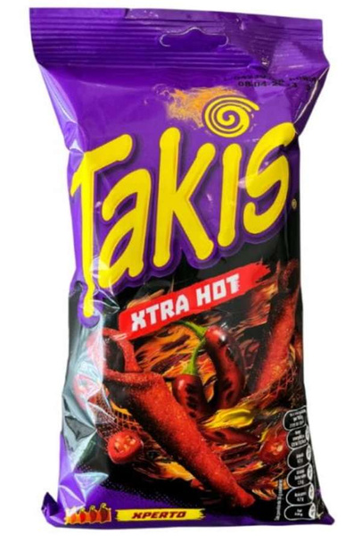 Chrupki kukurydziane Takis Xtra Hot, ostre 90g