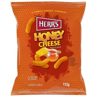 Chrupki Honey Cheese Curls 113g Herr's