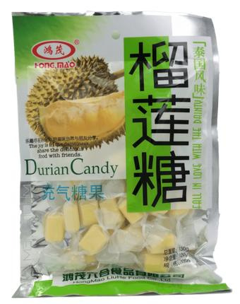 Cukierki o smaku duriana 130g Hong Mao