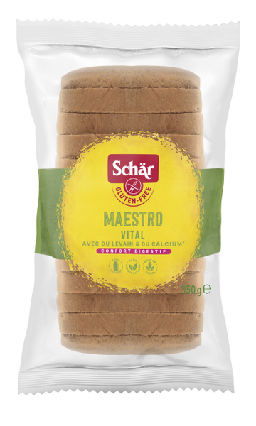 Chleb wieloziarnisty Maestro Vital 350g Schar TERMIN PRZYDATNOŚCI 13-02-2025